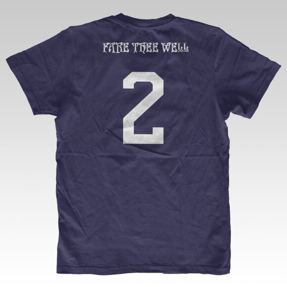 Bertha style skelly NY Grateful Dead mash-up Yankees Fare Thee Well Jersey Style - Picture 4 of 5